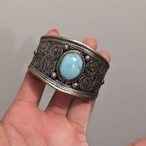 Sterling silver gemstone bracelet